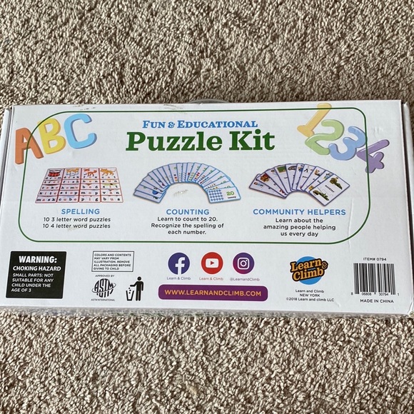 Learn & Climb Kids Puzzle Kit - Picture 11 of 11